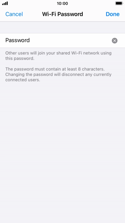 Press Done. Press Done.