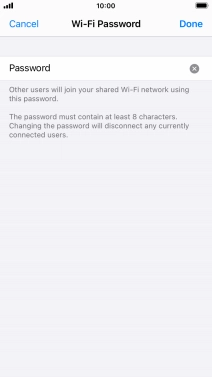 Press Done. Press Done.