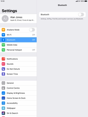 Press the indicator next to Press the indicator next to