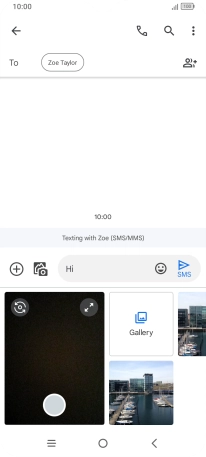 Press Gallery and go to the required folder. Press Gallery and go to the required folder.