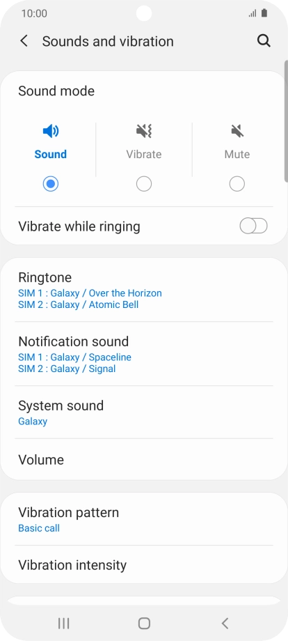 Press Ringtone.