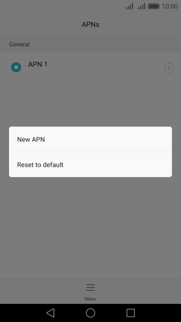 Press New APN.