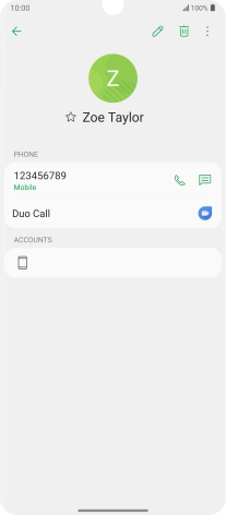 Slide your finger upwards starting from the bottom of the screen to return to the home screen.