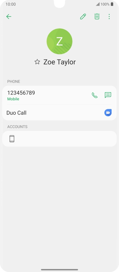 Slide your finger upwards starting from the bottom of the screen to return to the home screen.