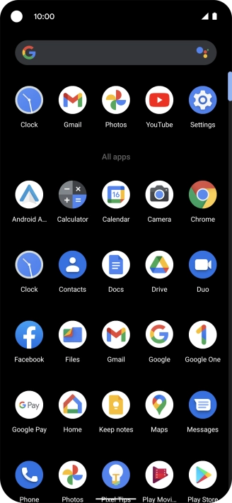Press Gmail.