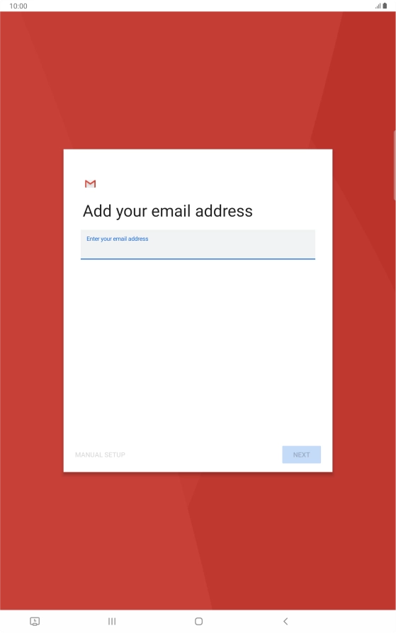 Press the field below 