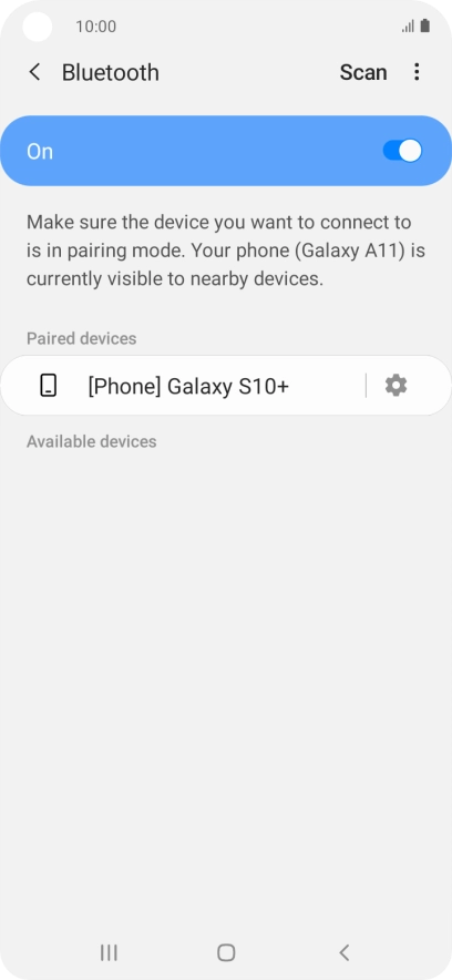 Press the Home key to return to the home screen. Press the Home key to return to the home screen.