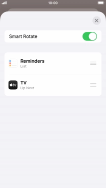 Press the indicator next to Press the indicator next to