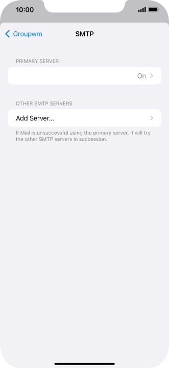 Press the field below 