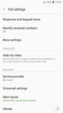 Press More settings.