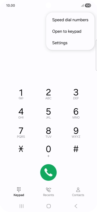 Press Settings. Press Settings.