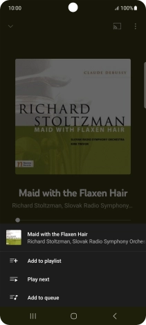 Press Add to playlist.