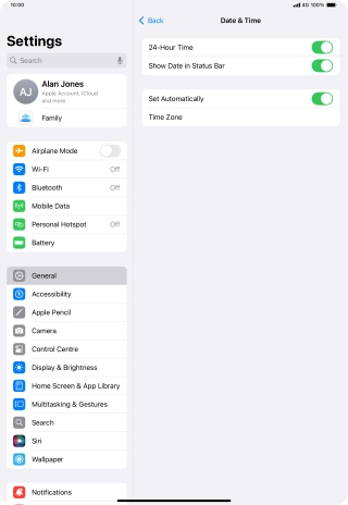 Slide your finger upwards starting from the bottom of the screen to return to the home screen.