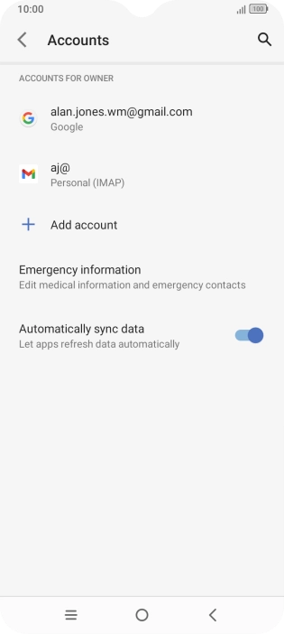 Press the Home key to return to the home screen. Press the Home key to return to the home screen.