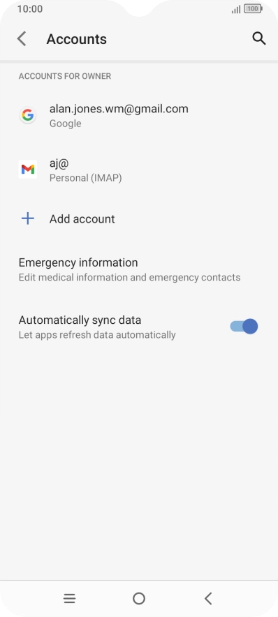 Press the Home key to return to the home screen. Press the Home key to return to the home screen.