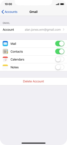 Slide your finger upwards starting from the bottom of the screen to return to the home screen.