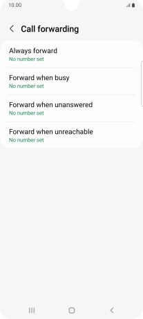Press the Home key to return to the home screen. Press the Home key to return to the home screen.