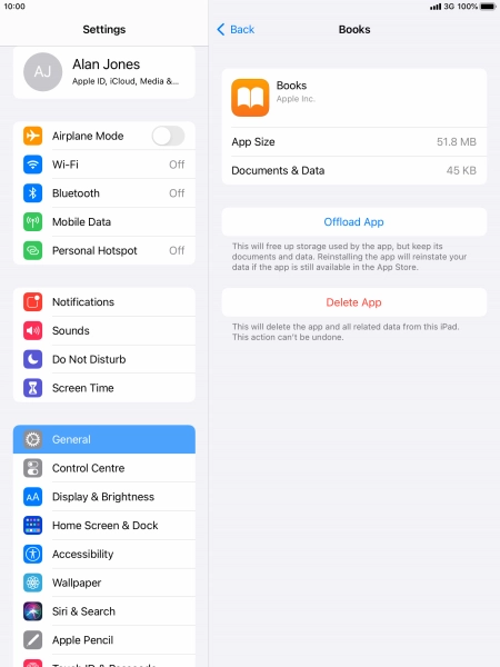 Press Offload App. Press Offload App.