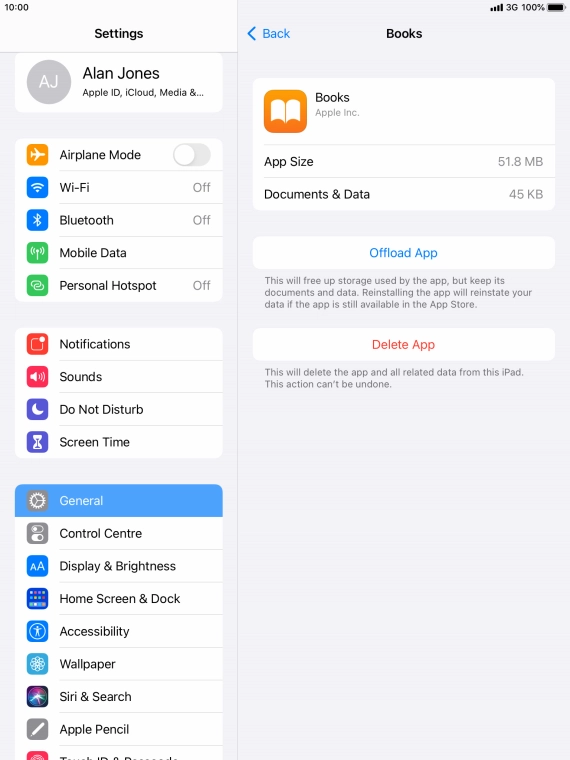 Press Offload App. Press Offload App.