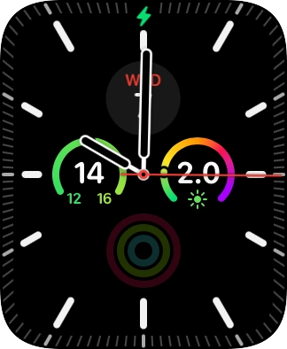 When the battery charging icon is displayed, the battery is charging.