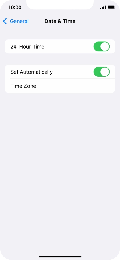 Slide your finger upwards starting from the bottom of the screen to return to the home screen.