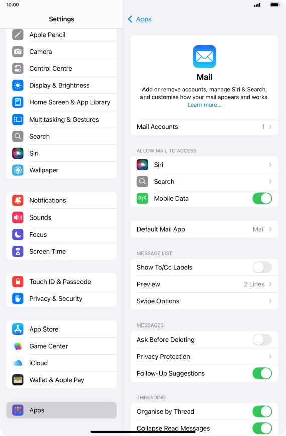 Press Mail Accounts.