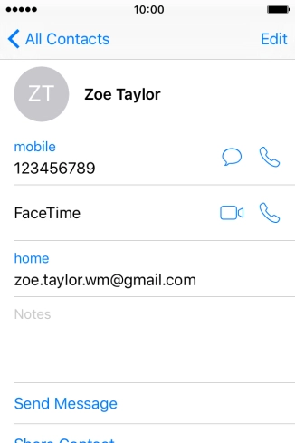 Press the required number.