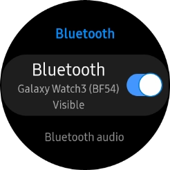 Press Bluetooth audio.