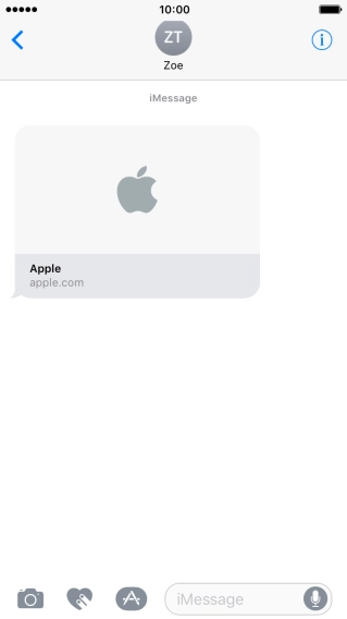 Go to the required message.