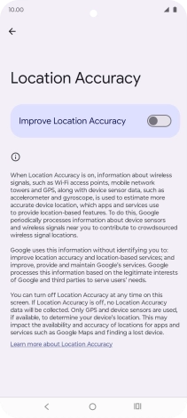 If you press the indicator next to 