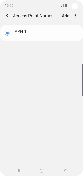 Press Add. Press Add.