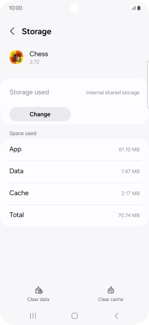 Press Clear cache. Press Clear cache.