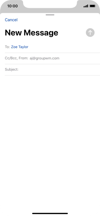 Press the field next to 