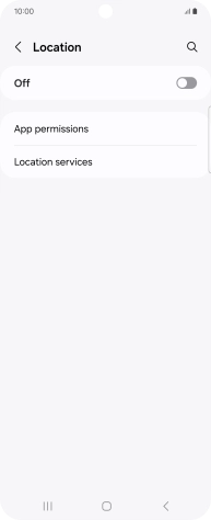 Press the indicator to turn the function on or off.