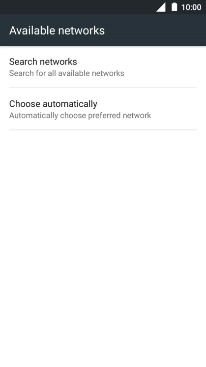 Press Choose automatically.