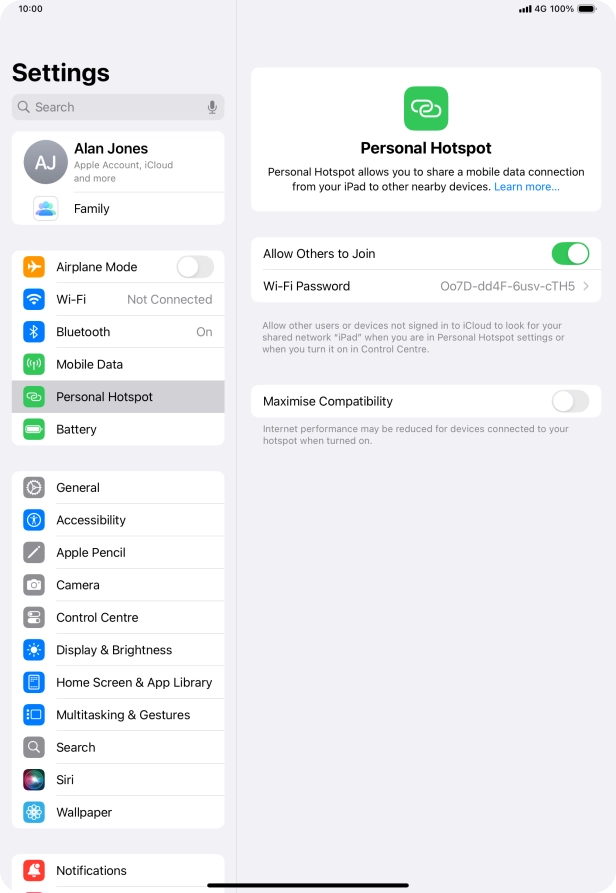 Slide your finger upwards starting from the bottom of the screen to return to the home screen.