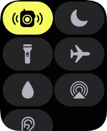 Press the Do Not Disturb icon to turn the function on or off. Press the Do Not Disturb icon to turn the function on or off.