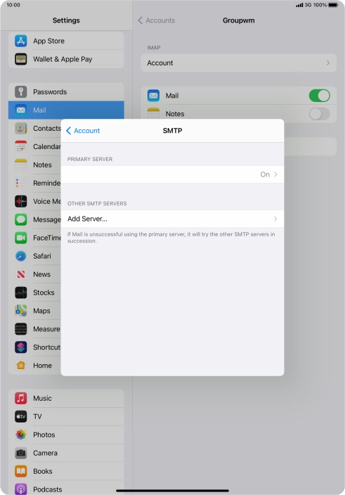 Press the field below Press the field below
