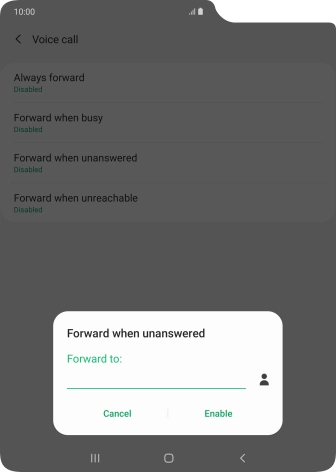 Key in +61414121121 and press Enable. Key in +61414121121 and press Enable.