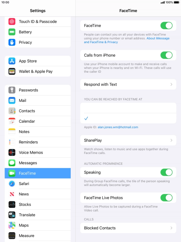 Press the indicator next to Press the indicator next to