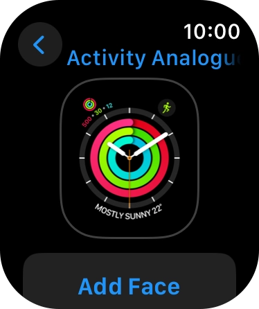 Press Add Face. Press Add Face.