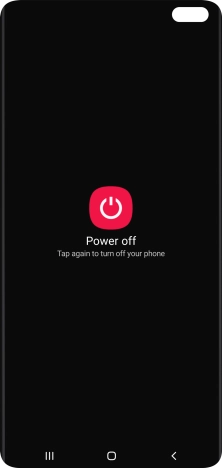 Press Power off. Press Power off.