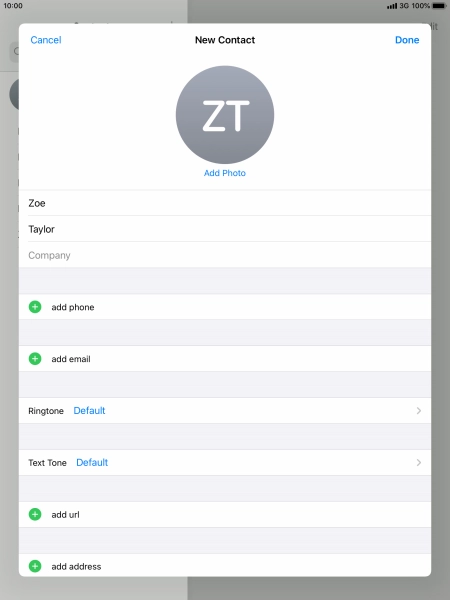 Press add phone. Press add phone.