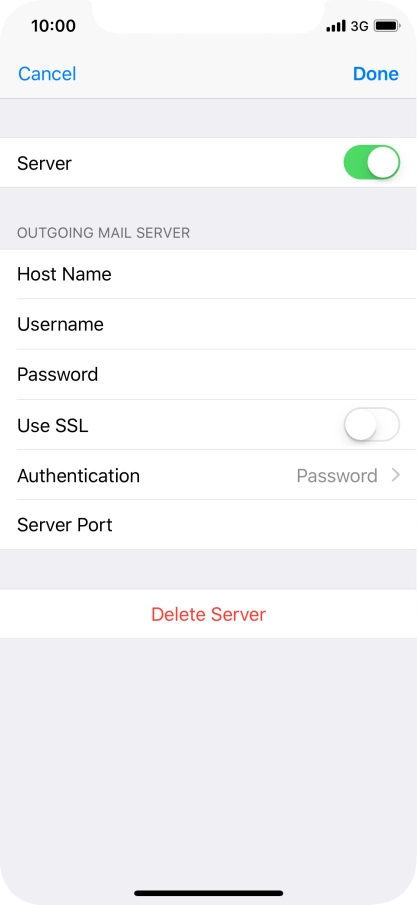Press Authentication.