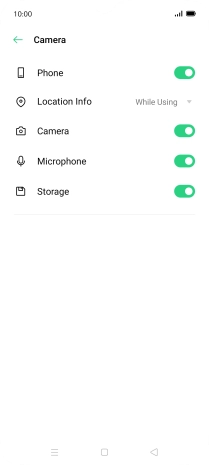 Press the drop down list next to 