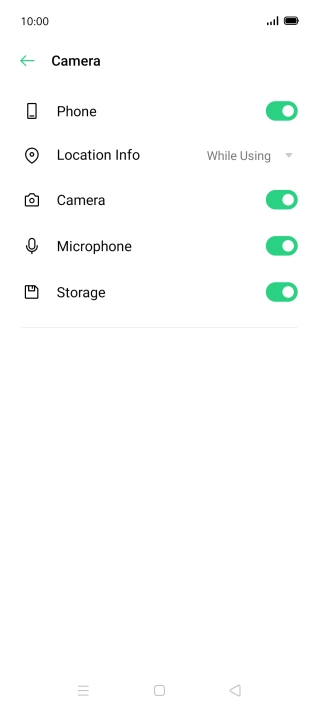 Press the drop down list next to 