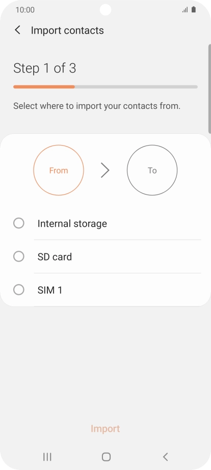 Press the name of the SIM.