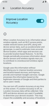 If you press the indicator next to 