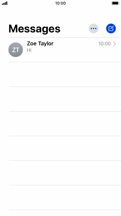 Press the new message icon.