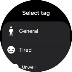 Press the required setting. Press the required setting.